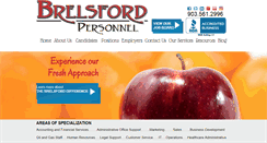 Desktop Screenshot of brelsfordpersonnel.com